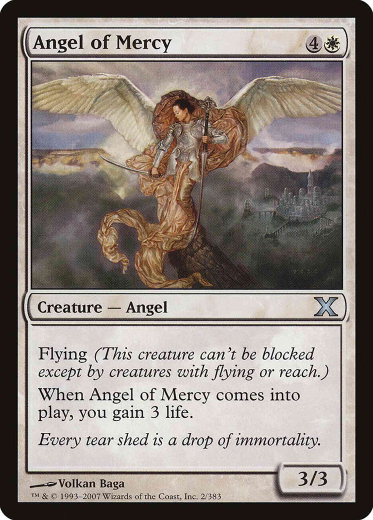 Angel of Mercy [2] [Tenth Edition] [Non-Foil]