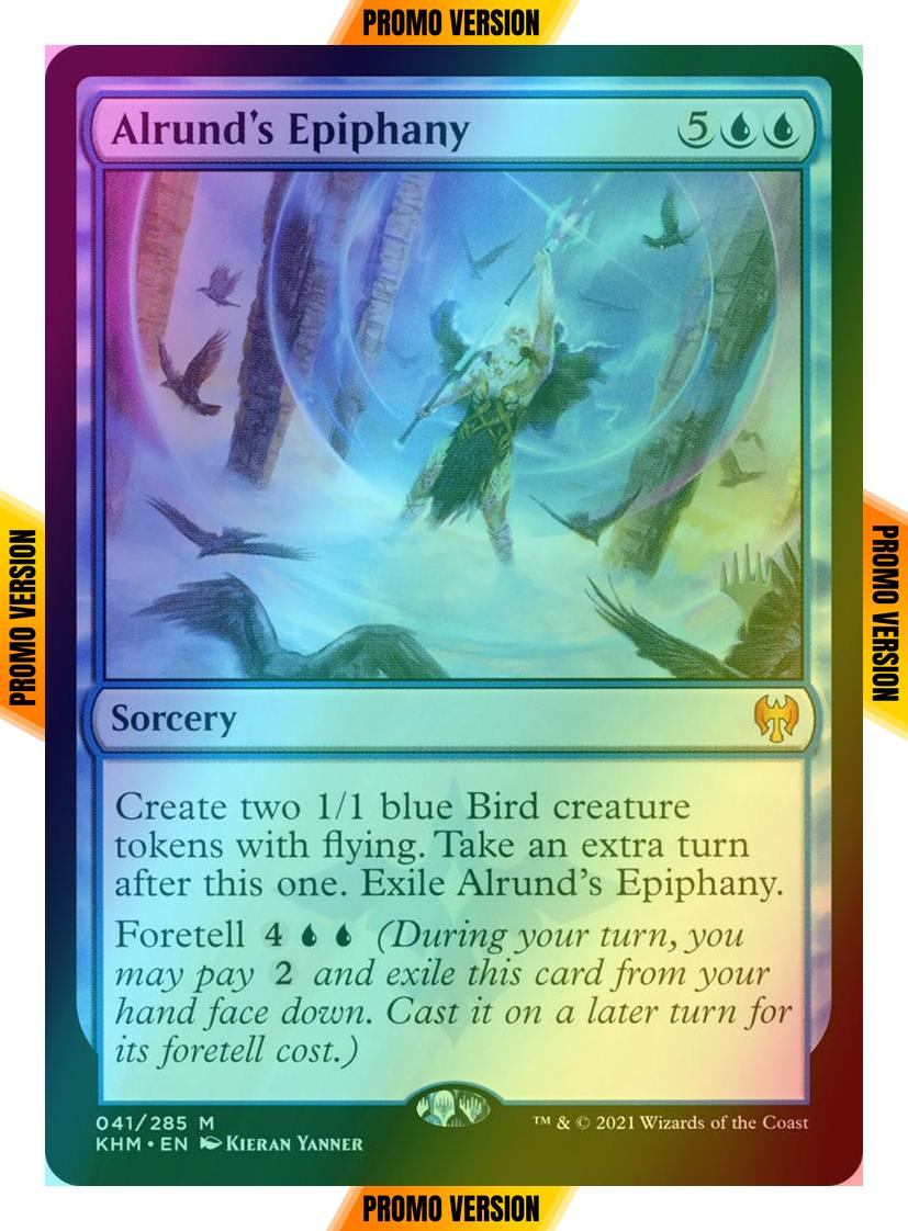 Alrund's Epiphany [Promo Pack] [41p] [Kaldheim Promos] [Foil]