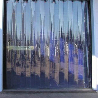 Kuber Industries 6 Strips PVC AC Curtain, 7ft, 0.5mm Transparent, CKTS19, Standard, CTKTC0141