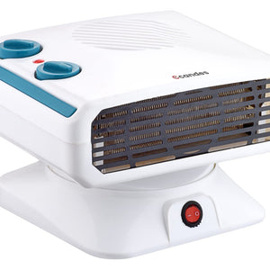 Candes Gloster All in One Silent Blower Fan Room Heater Ideal for Small and Medium Area, 2000 Watts (White)