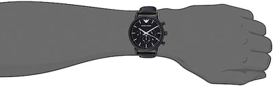 Emporio Armani Luigi Black Dial Men 46mm