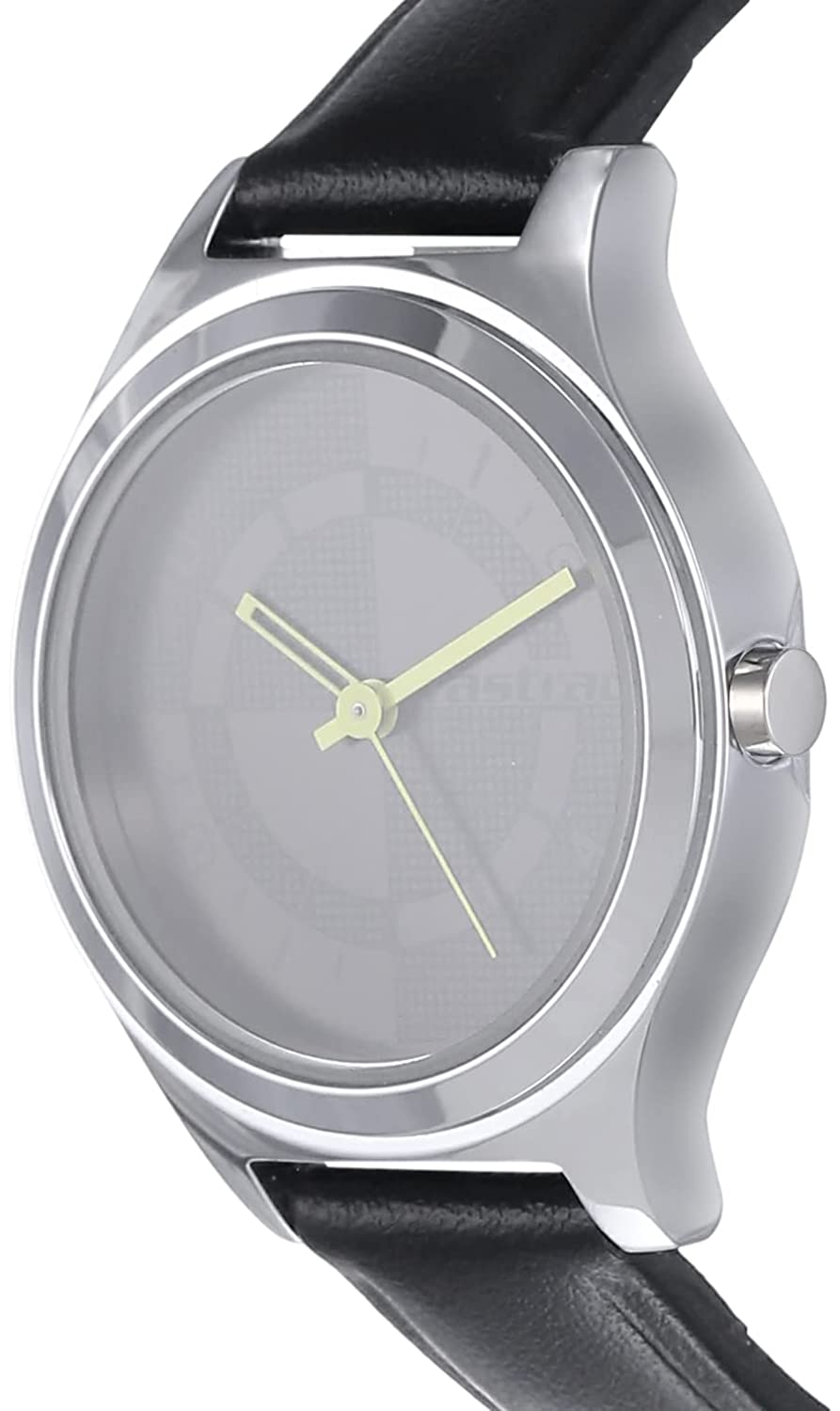 Checkmate Black Dial & Leather Strap