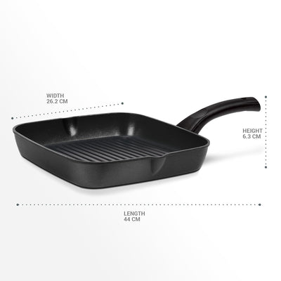 Grill Pan Induction Die Cast (Milton Procook)