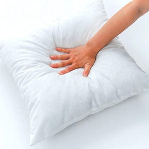 Kuber Industries Microfibre Cushion Filler Set of 2 Pieces (16"x16", White, CTKTC013954)