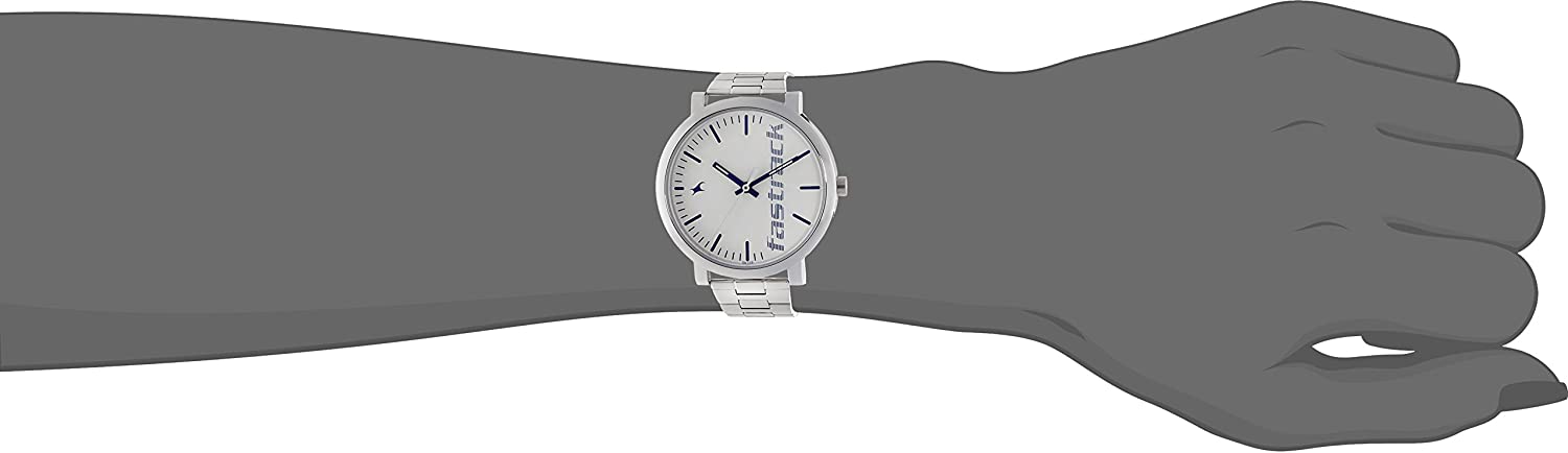 Fundamentals White Dial & Stainless Steel Strap