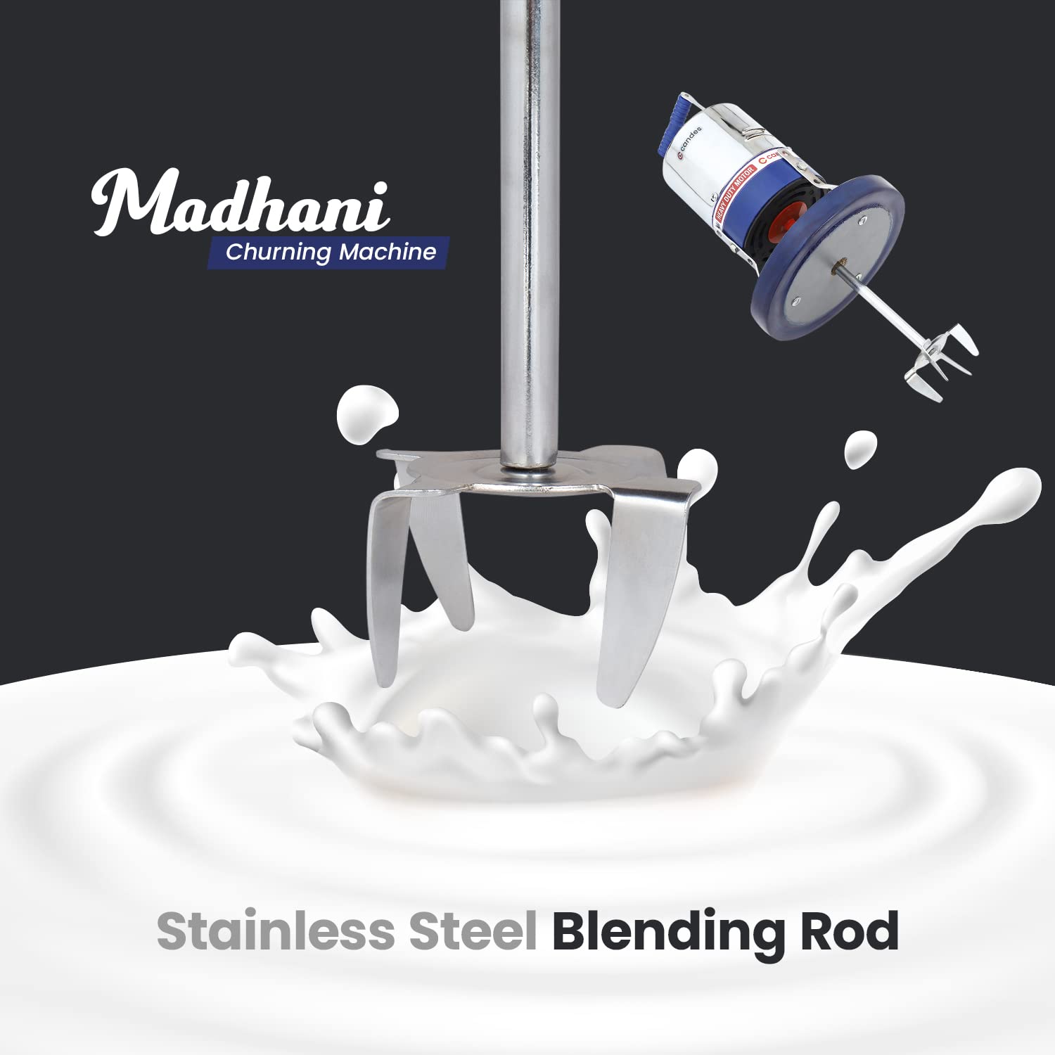 Electric Madhani for Making Butter Milk, Lassi, Cream, Curd 12L