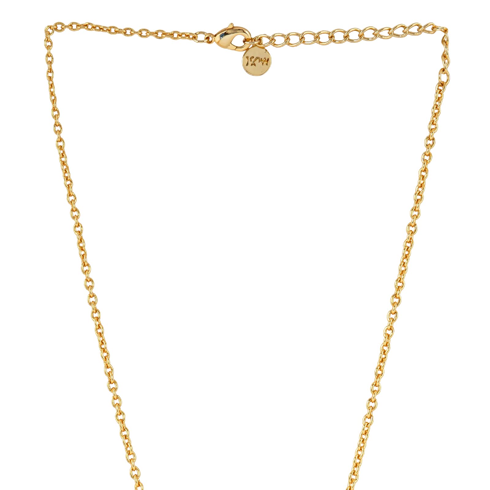 18K Gold Plated Air Element Necklace
