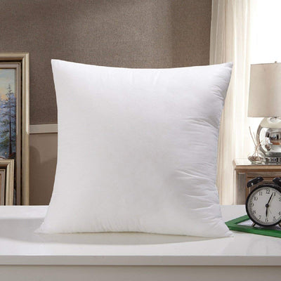 Kuber Industries Microfibre Cushion Filler Set of 2 Pieces (16"x16", White, CTKTC013954)