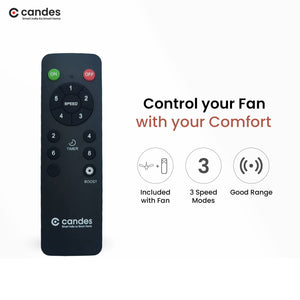 Candes Eco Zest Energy saving Designer 1200 mm / 48 inch Anti-Rust BLDC Ceiling Fan With Remote (2 Years Warranty) (Broken Gold)
