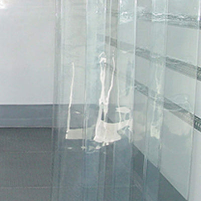 Kuber Industries 6 Strips PVC AC Curtain, 7ft, 0.5mm Transparent, CKTS19, Standard, CTKTC0141