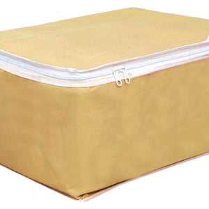 Kuber Industries Non Woven Petticoat Cover Wardrobe Organiser Clothes Storage Bag (Brown)-HS_38_KUBMART21695, Pack of 1