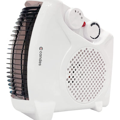 Candes Nova All in One Silent Blower Fan Room Heater, White | 1 Year Warranty - 2000 Watts