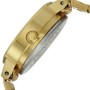 Sonata White Dial & Golden Stainless Steel Strap