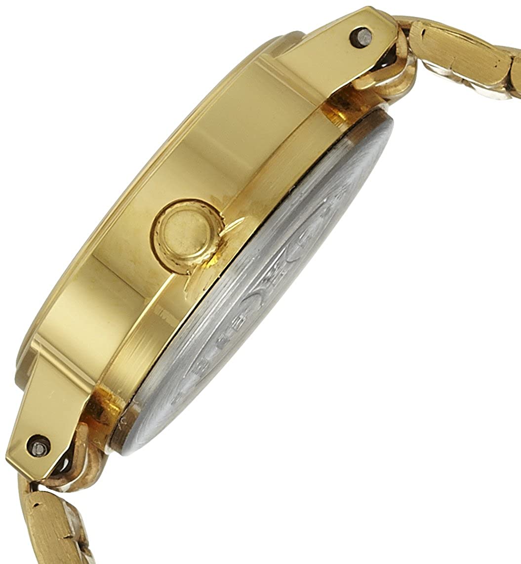 Sonata White Dial & Golden Stainless Steel Strap