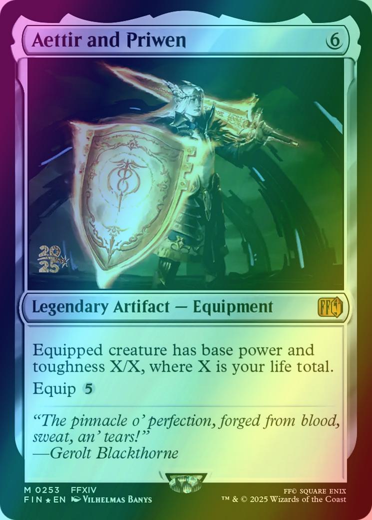 Aettir and Priwen [253s] [Prerelease] [FINAL FANTASY: Promos] [Foil]