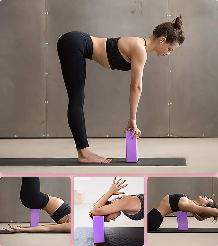 Foam Yoga Blocks (Set of 2)