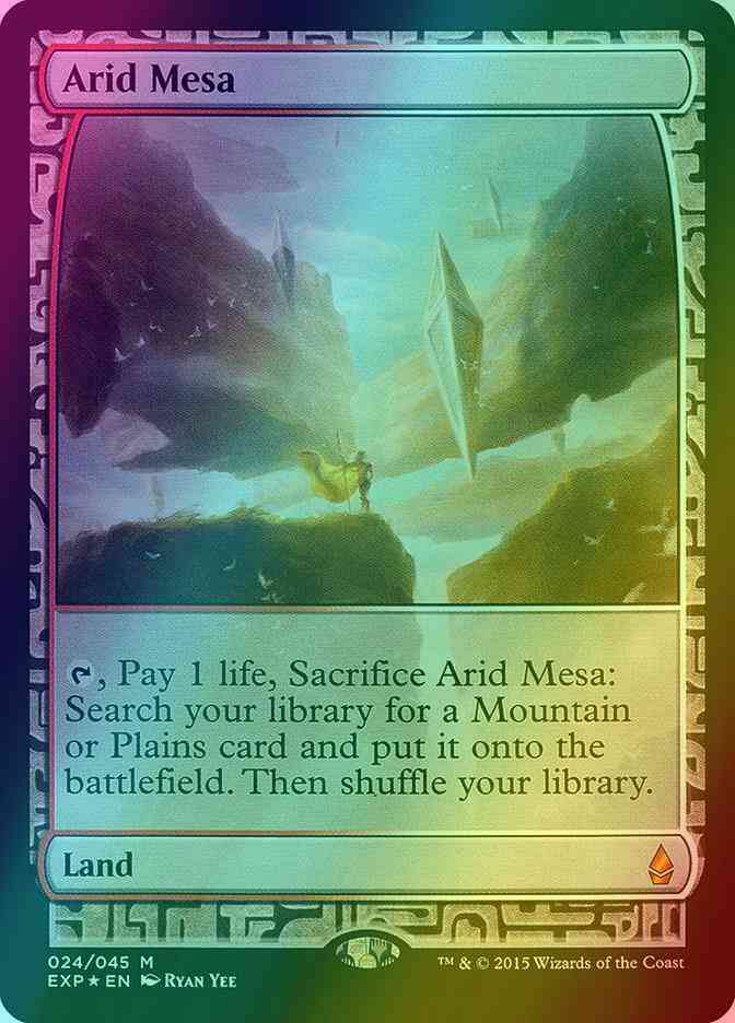 Arid Mesa [24] [Masterpiece Series] [Zendikar Expeditions] [Foil]