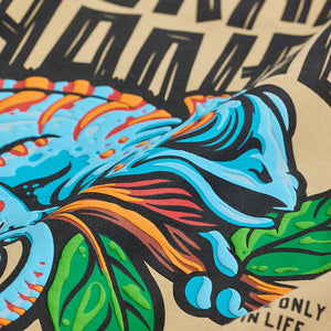 Embrace Change Beige Oversized T-Shirt