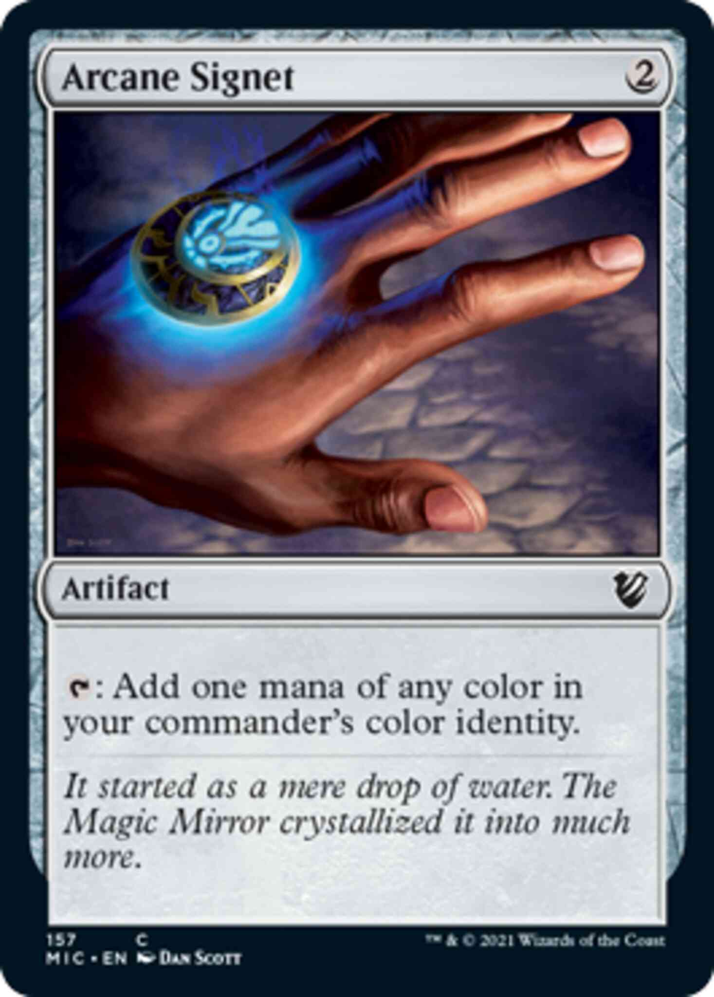 Arcane Signet [157] [Innistrad: Midnight Hunt: Commander] [Non-Foil]