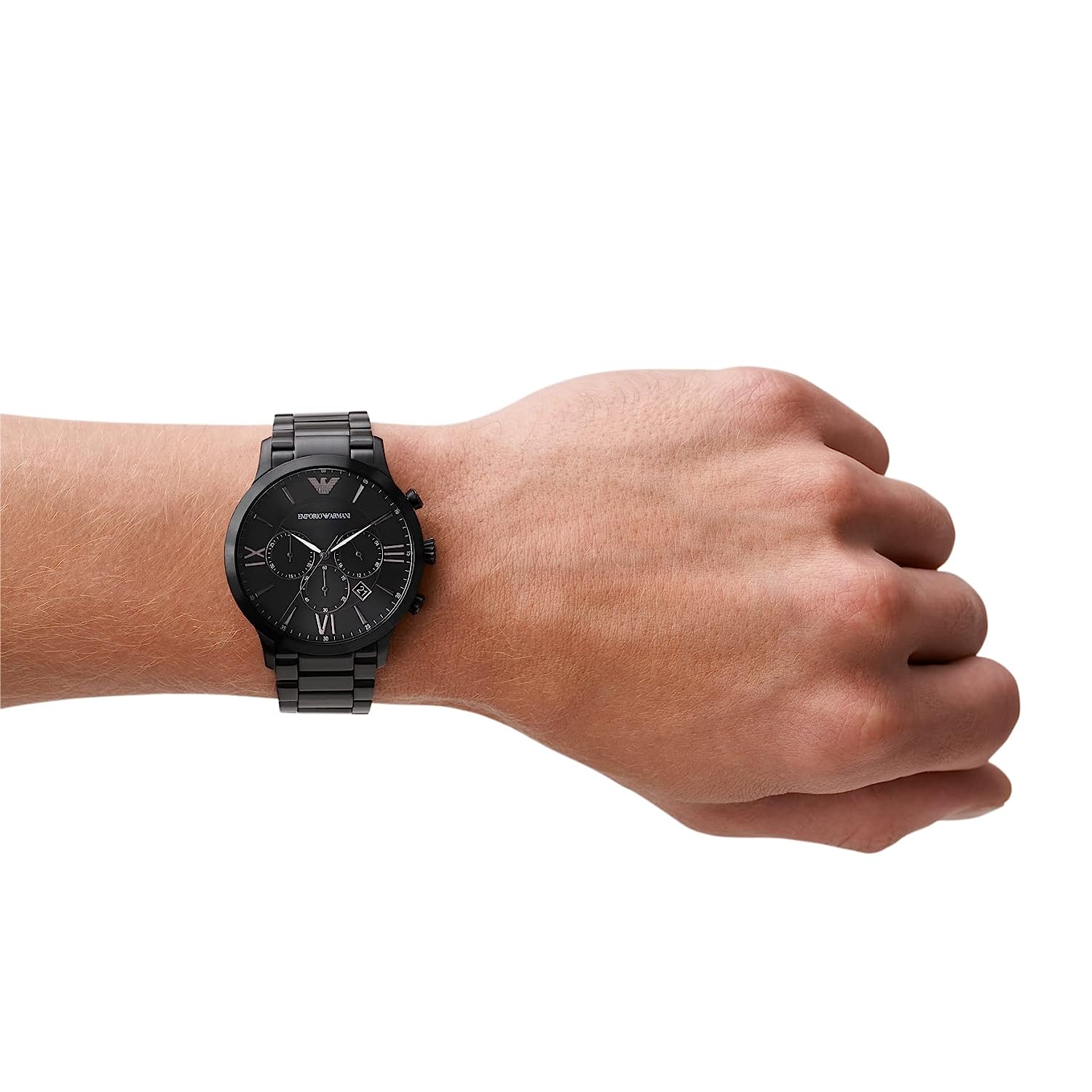 Emporio Armani Renato Black DialMen 43mm