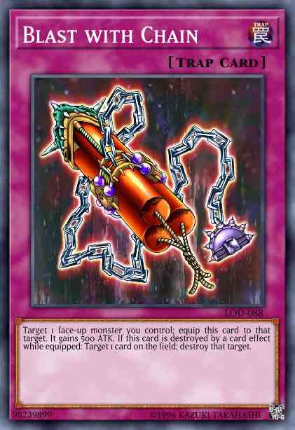 Blast with Chain - BP01-EN093 - Starfoil Rare - Unlimited