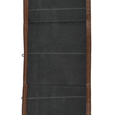 Kuber Industries Wooden Design 3 Pockets Wall Hanging Storage Organizer, Magazine/Letter Holder, Stationary Organizer (Brown)-HS43KUBMART25734,HS43KUBMART025734