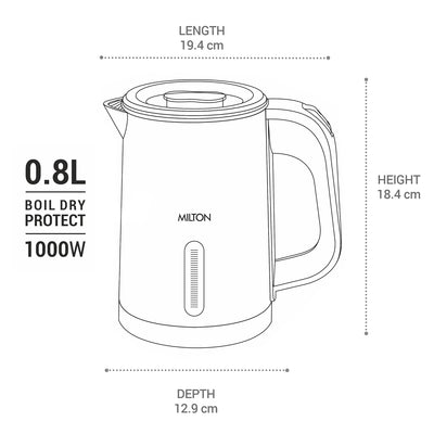 Companion Double Wall Electric Kettle (Milton)