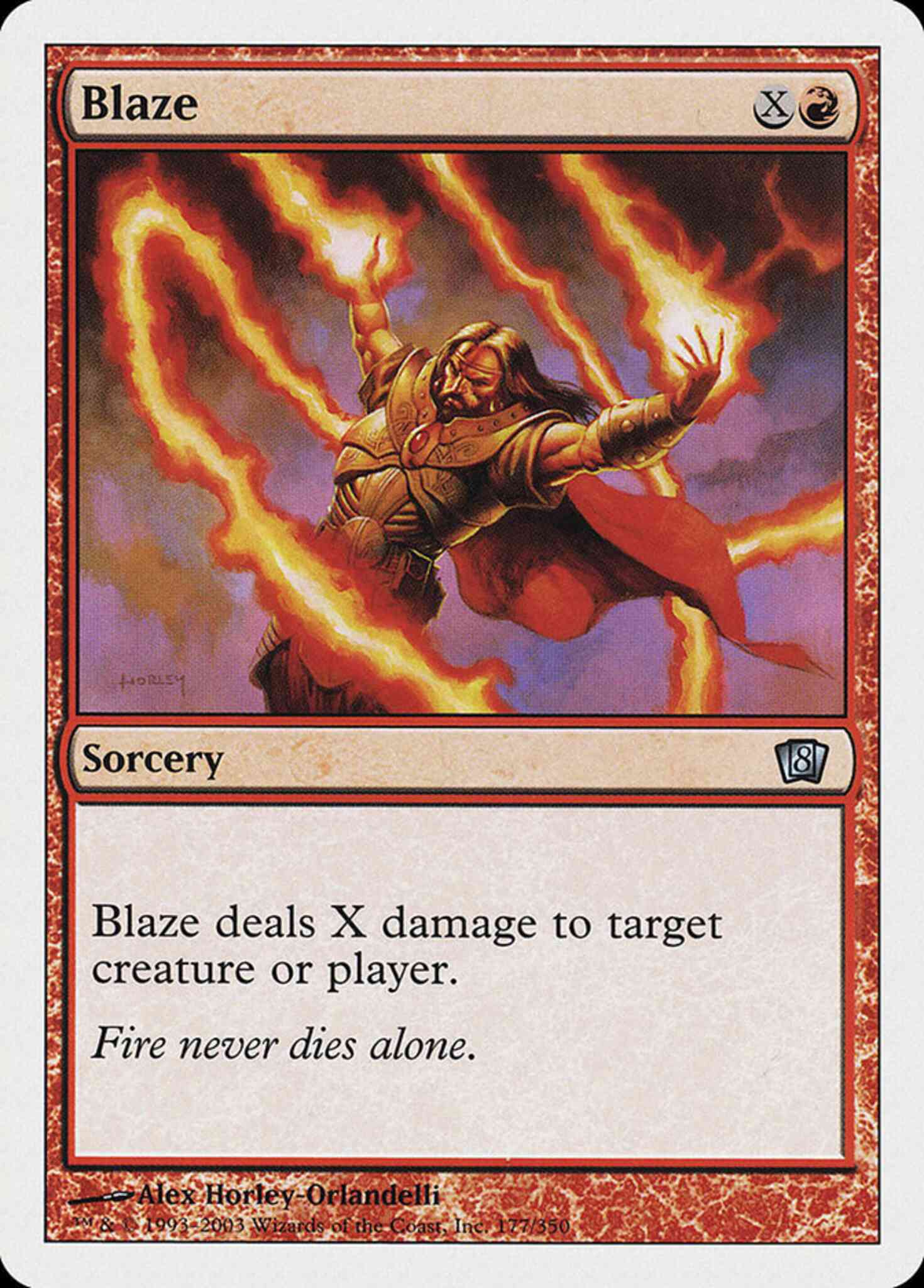Blaze [177] [Eighth Edition] [Non-Foil]