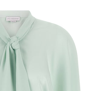 Stella Mccartney Lavallière Collar Shirt