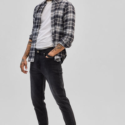 Charcoal Grey Slim Fit Jeans