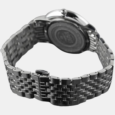 Galaxy Gents Men Quartz Silver Dial Analog Stainless Steel Watch 620710 41 15 50