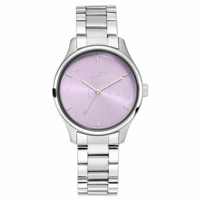 Fastrack Tripster Light Purple Watch for Women
