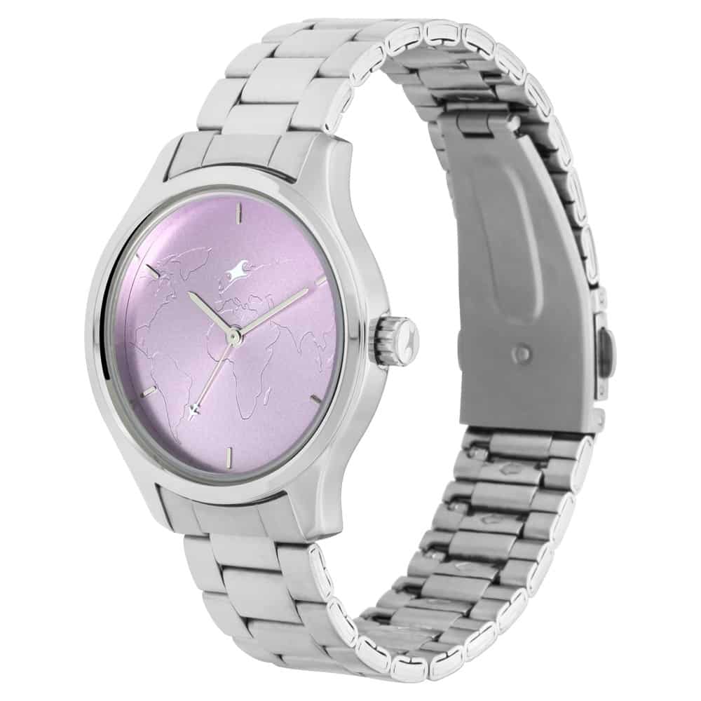 Fastrack Tripster Light Purple Watch for Women