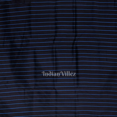 Black Copper Sulphate Odisha Ikat Pasapali Contemporary Silk Saree