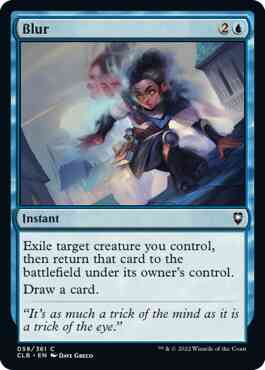 Blur [58] [Commander Legends: Battle for Baldur's Gate] [Non-Foil]