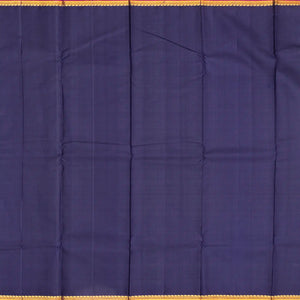 Cream Handloom Kanchipuram Korvai Silk Saree With Stripes