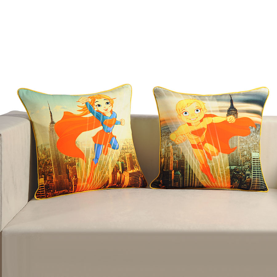 SUPER KIDS CUSHION COVERS-KCC- 207