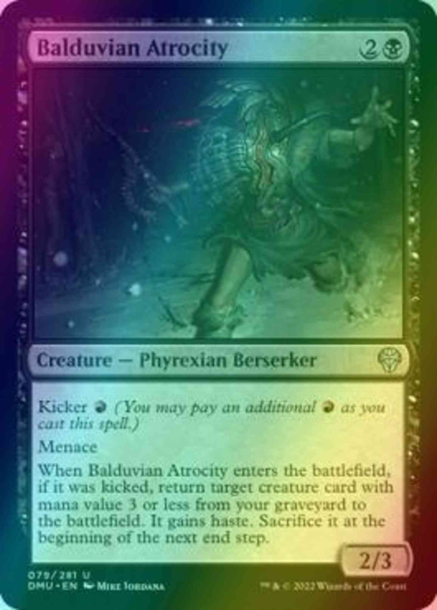Balduvian Atrocity [79] [Dominaria United] [Foil]
