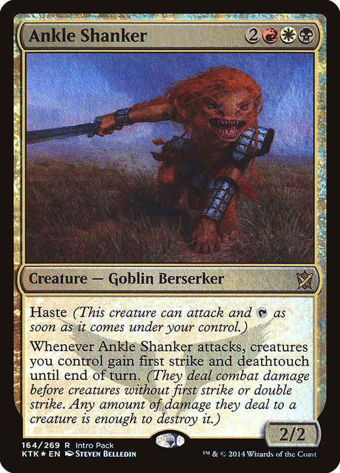 Ankle Shanker [164] [Intro Pack] [Khans of Tarkir Promos] [Foil]