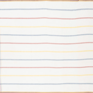 White Handloom Bhujodi Cotton Saree With Checks