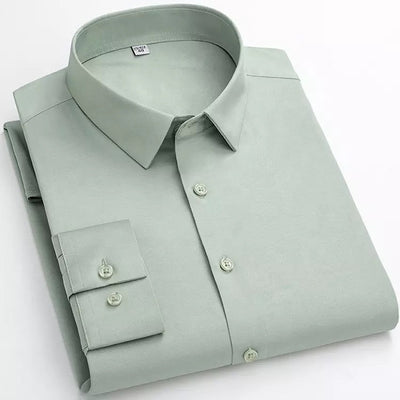 Combo of 2 Cotton Shirt for Man (Black and Pista)