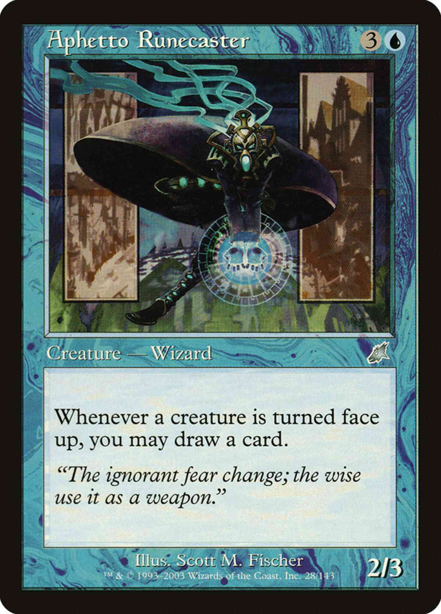 Aphetto Runecaster [28] [Scourge] [Non-Foil]