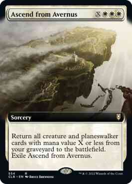 Ascend from Avernus [554] [Extended Art] [Commander Legends: Battle for Baldur's Gate] [Non-Foil]