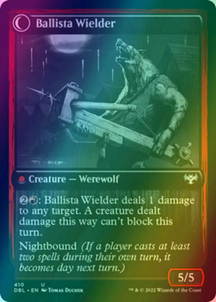 Ballista Watcher // Ballista Wielder [410] [Innistrad: Double Feature] [Foil]