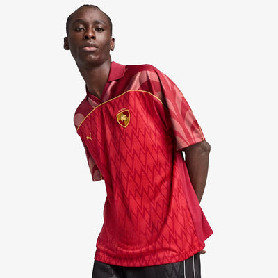 PUMA | x HARRY POTTER FIT FOOTBALL JERSEY { DARK CRIMSON