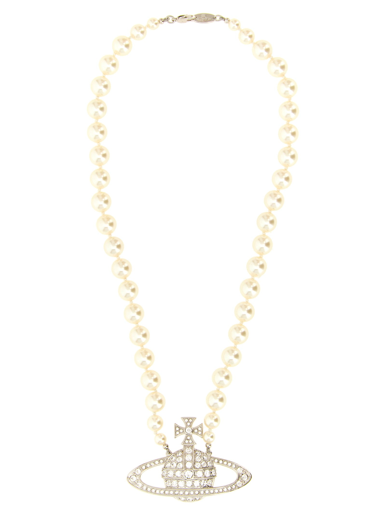 Vivienne Westwood Man. Bas Relief Pearl Necklace