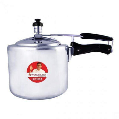 Ultima Induction Base 6.5L Aluminium Pressure Cooker With inner