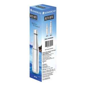 Acti-Bot Stainless Steel Single Wall Water Bottle 900ml.