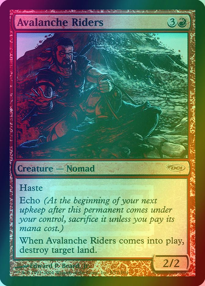 Avalanche Riders [9] [Friday Night Magic 2004] [Foil]