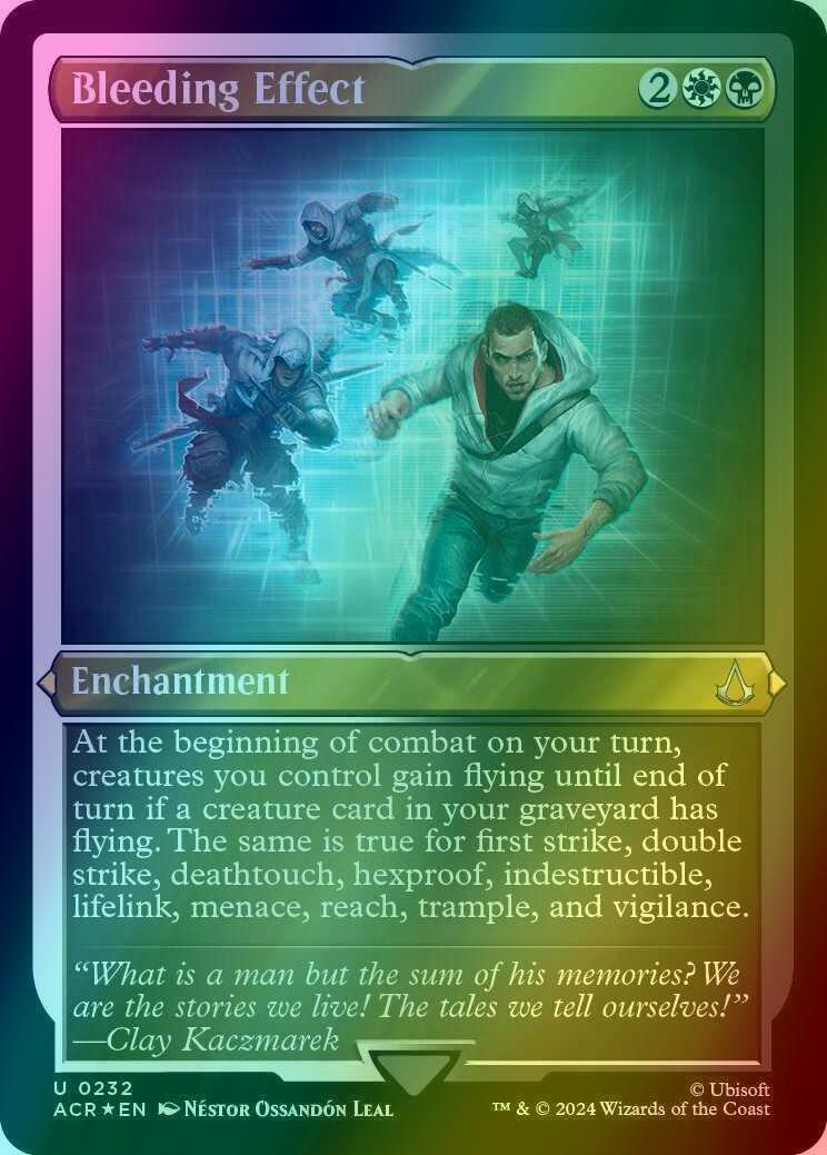 Bleeding Effect [232] [Assassin's Creed] [Etched Foil]